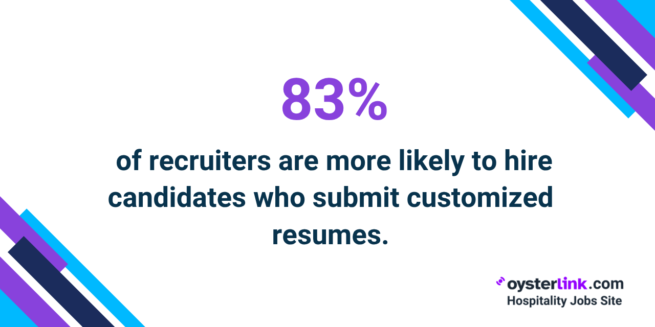 recruiters prefer customized resumes